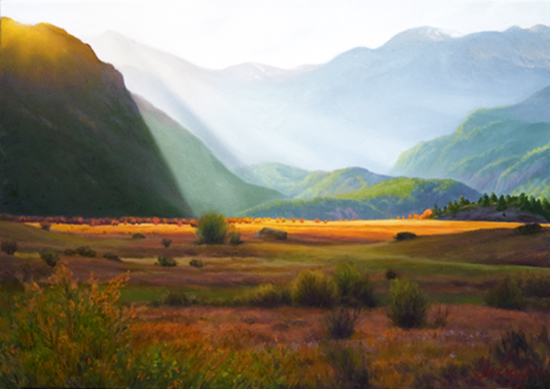 Fall in the Moraine by John Hulsey